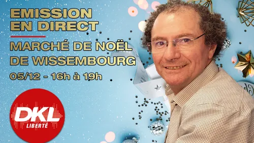 Emission en direct du marché de Noël de Wissembourg